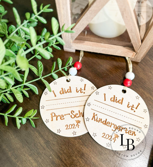 Kindergarten & Preschool "Handwriting" Ornaments