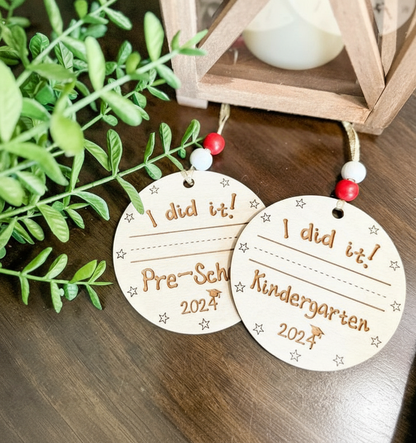 Kindergarten & Preschool "Handwriting" Ornaments