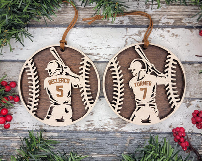 Personalized Sports Ornament