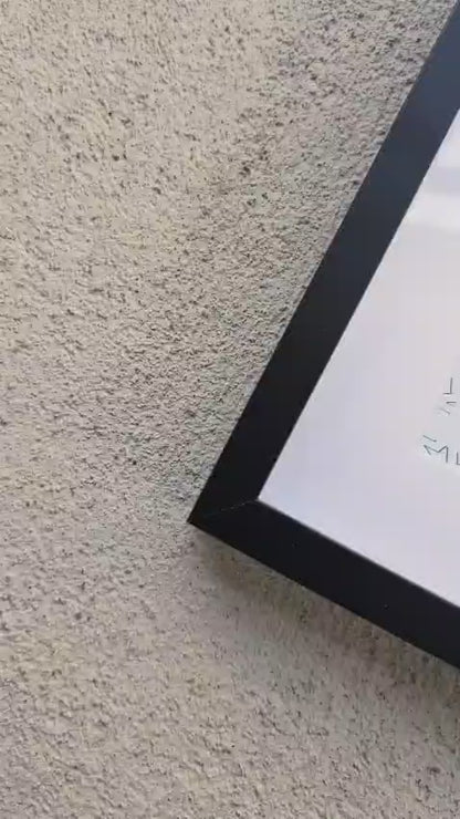 Personalized Name Meaning Frame